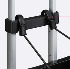 folding trolley cart hook