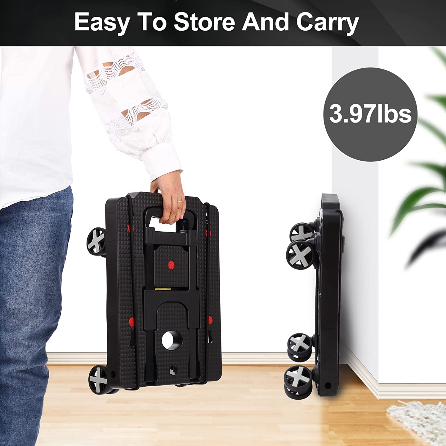 Lightweight Folding Luggage Cart: Your Perfect Travel Companion