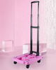 Compact Mini Lightweight Portable Platform 4 Spinner Wheels Dolly Folding Luggage Cart