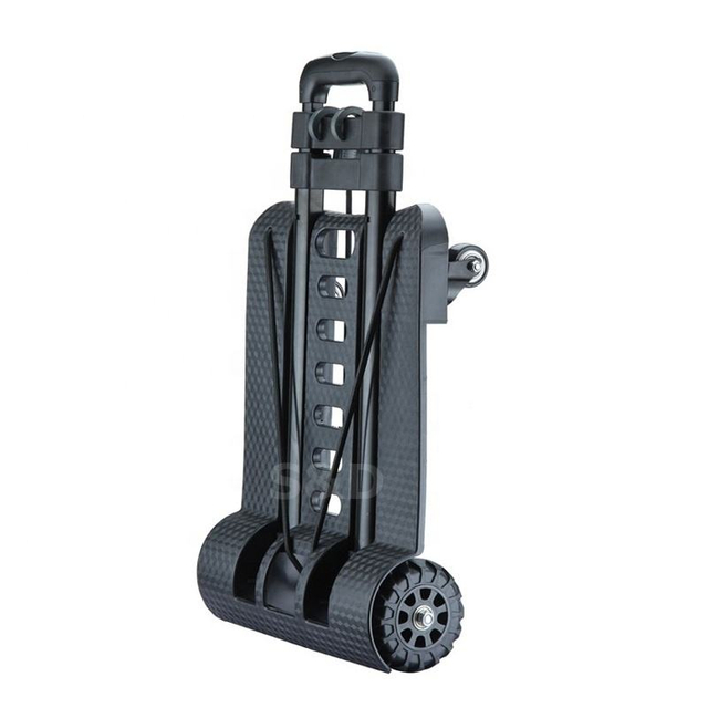 Compact Telescopic Handle Trolley for Shopping And Luggage