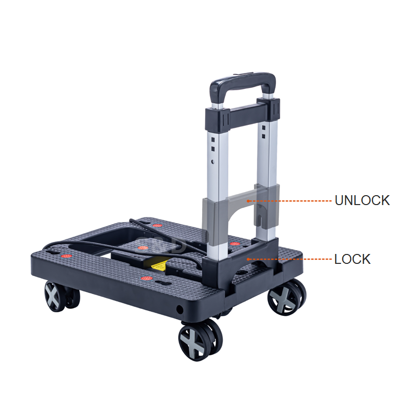 lightweight folding luggage cart