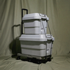 Heavy Duty 150kg Flatbed Hand Trolley Cart with Seven Wheels for Easy Transportation