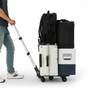Compact Platform Lightweight Portable Dolly Folding Hand Trolley Cart with 5 Spinner Wheels