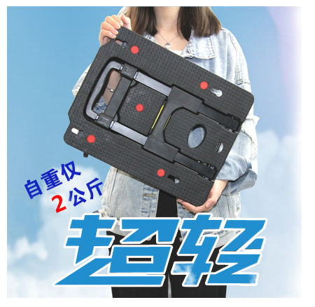 lightweight folding luggage cart