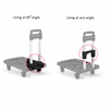 Compact Aluminum Folding Shopping Trolley with 4 Wheels - Perfect for Promotion Gifts!