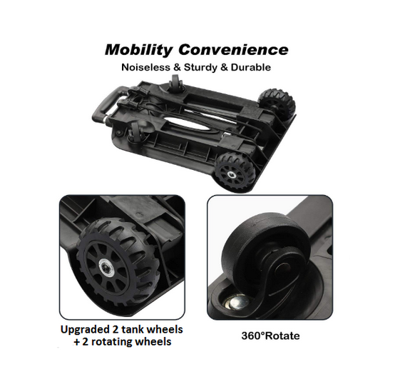 Durable tank wheels and spinner wheels