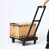 150kg Loading Compact Folding Dolly Hand Truck with Retractable Platform