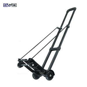 Compact Mini Folding Shopping Trolley with Telescopic Handle