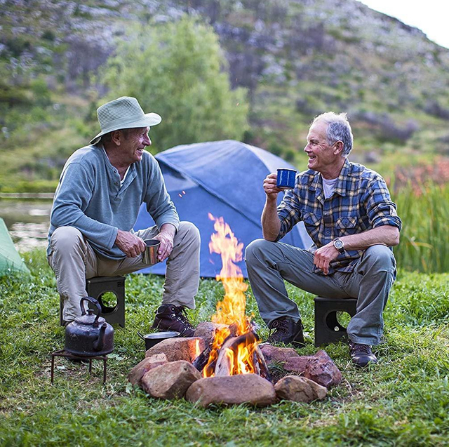 Lightweight Collapsible Folding Stool For Camping, Fishing, Hiking, Picnics, Traveling, Hunting and BBQ