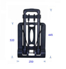 Portable Telescopic Luggage Cart: Compact, Lightweight & Retractable