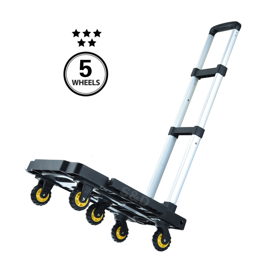 lightweight folding luggage cart