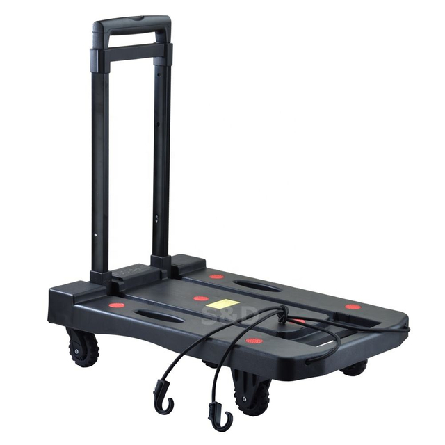 150kg Loading Compact Folding Dolly Hand Truck with Retractable Platform