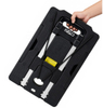 125kg Loading Compact Platform Flatbed Lightweight Portable Retractable Five-wheel Dolly Folding Luggage Hand Trolley Cart