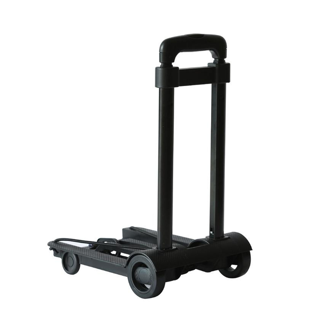 Compact Steel Telescopic Portable Lightweight Folding Shopping Retractable Luggage Hand Trolley Cart Truck