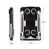 Compact Aluminum Heavy Duty Platform Portable Retractable Four-wheels Dolly Folding Luggage Hand Trolley Cart Truck Manufacturer