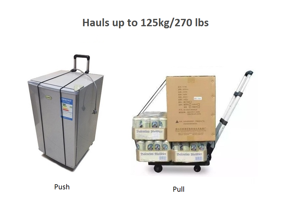 folding trolley cart 125kg