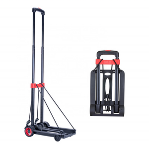 Compact Mini Steel Folding Shopping Trolley with Telescopic Handle - Perfect for Promotions!