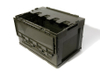 50L plastic outdoor camping collapsible folding storage box with customized logo