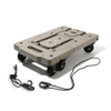 Heavy Duty 150kg Flatbed Hand Trolley Cart with Seven Wheels for Easy Transportation