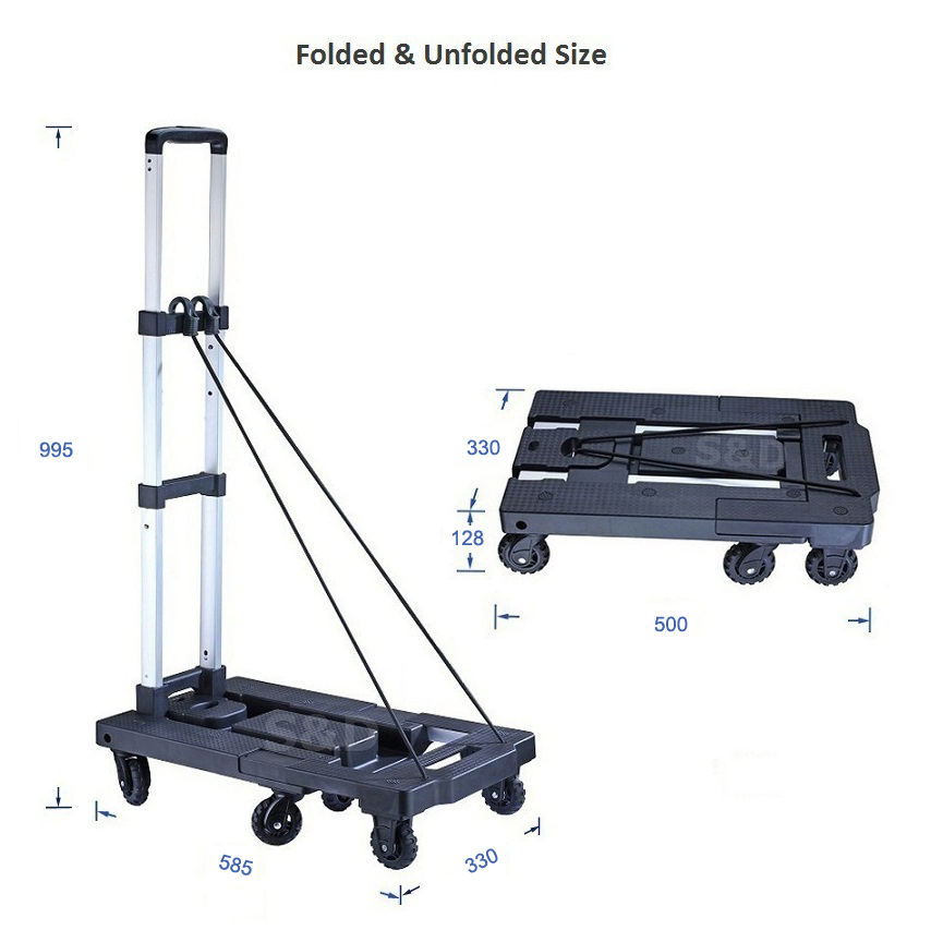 folded unfolded size
