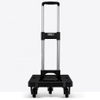 125kg Loading Compact Platform Flatbed Lightweight Portable Retractable Five-wheel Dolly Folding Luggage Hand Trolley Cart