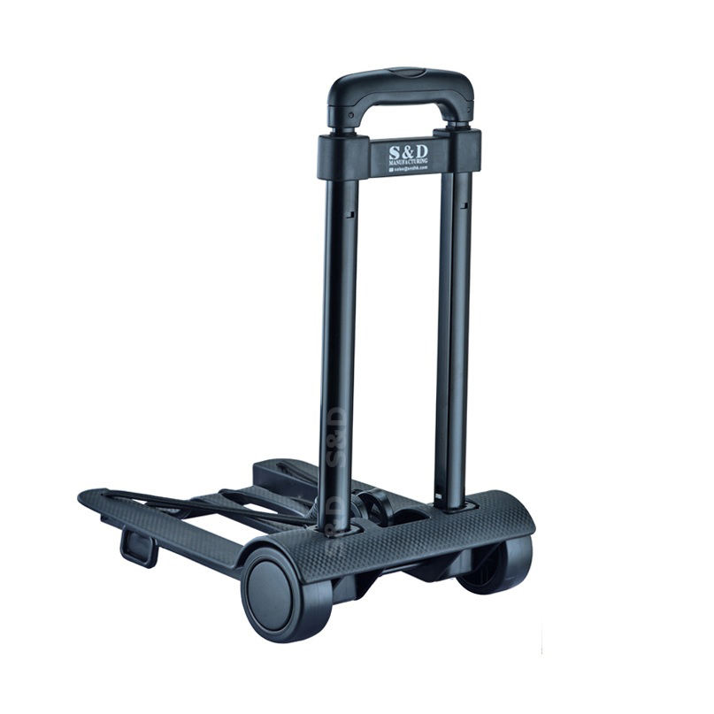 Portable Telescopic Luggage Cart: Compact, Lightweight & Retractable