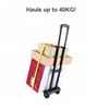 Mini Steel Folding Trolley Cart - Lightweight & Portable