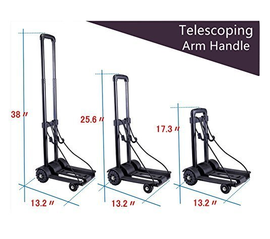 telescoping arm handle