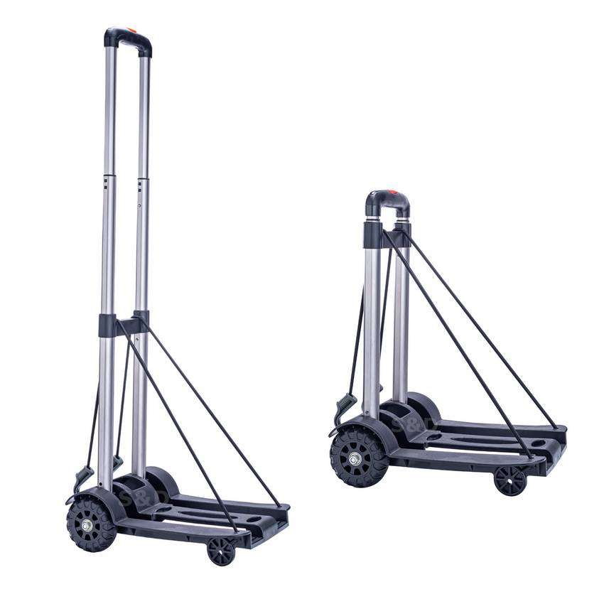 lightweight folding luggage cart