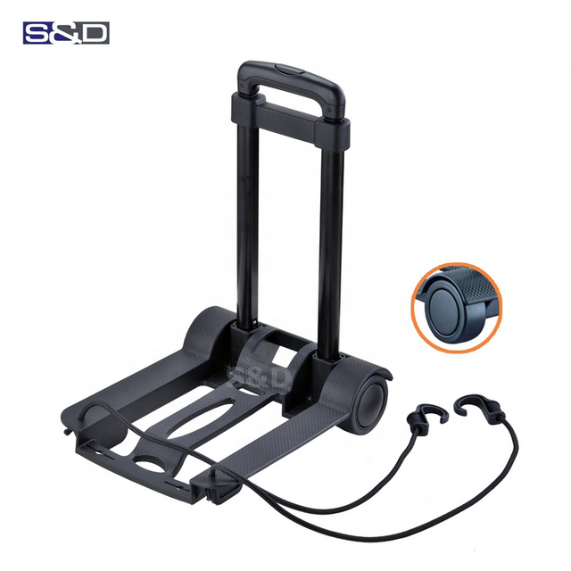 Portable Telescopic Luggage Cart: Compact, Lightweight & Retractable