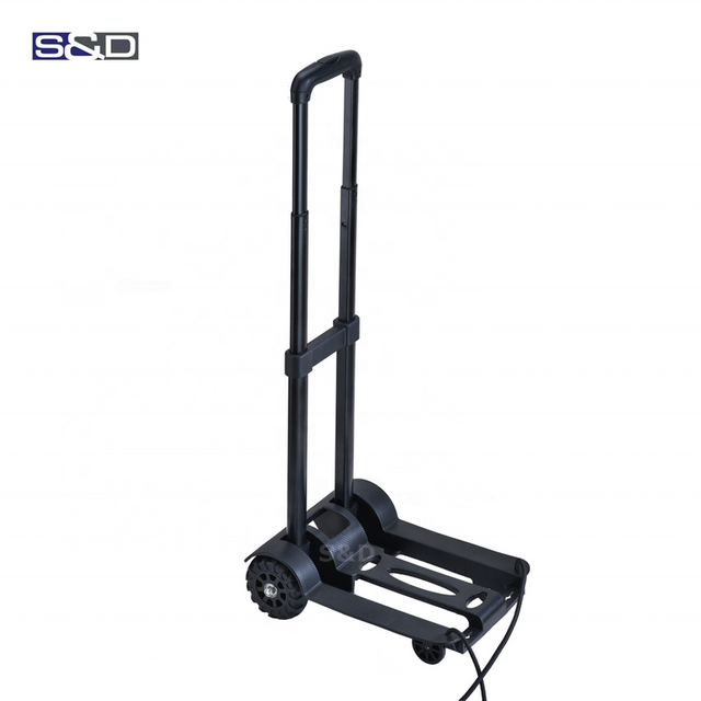 Mini Steel Folding Trolley Cart - Lightweight & Portable