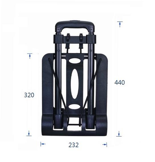 size of Luggage Cart
