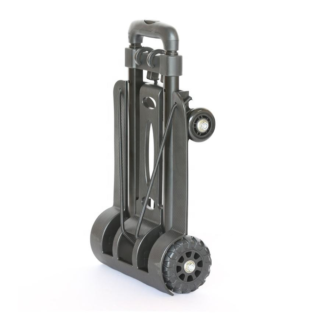 Telescopic Mini Trolley with 50kg Load Capacity and Four Wheels - Lightweight and Portable