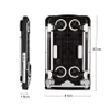 Heavy-Duty Aluminum Platform Hand Trolley Cart: Retractable and Portable Design for 130kg Loads