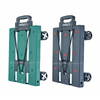 Compact Aluminum Folding Shopping Trolley with 4 Wheels - Perfect for Promotion Gifts!