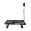 Compact Aluminum Heavy Duty Platform Portable Retractable Four-wheels Dolly Folding Luggage Hand Trolley Cart Truck Manufacturer