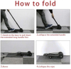 Compact Mini Folding Shopping Trolley with Telescopic Handle