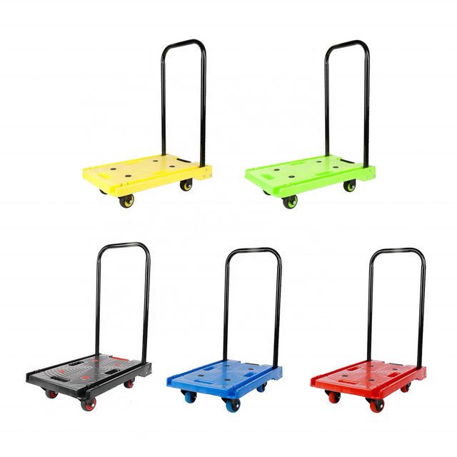 Manufacturer of High-Quality Four-Wheel Hand Trolley with 200kg Load Capacity