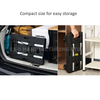 Portable 125kg Flatbed Hand Trolley Cart with Retractable Handle and Five Wheels 